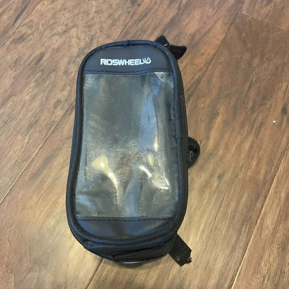 Roswheel Bicycle Top Tube Bag Cell Phone Spares Storage Bike Frame Bag